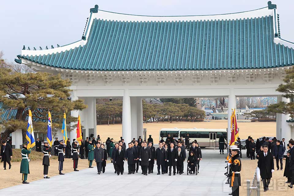 신년 국립현충원 참배